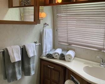 Beautiful Airstream, Beaufort SC-Enjoy the Journey - Beaufort - Bathroom