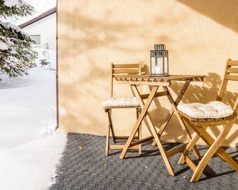 Little Gemsstock Apartment - Andermatt - Patio