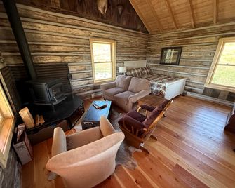 The Dovetail Cabin in Ennis - Ennis - Living room