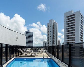 Flat Equipado na Jaqueira - Ótima Localização-032D - Recife - Piscina
