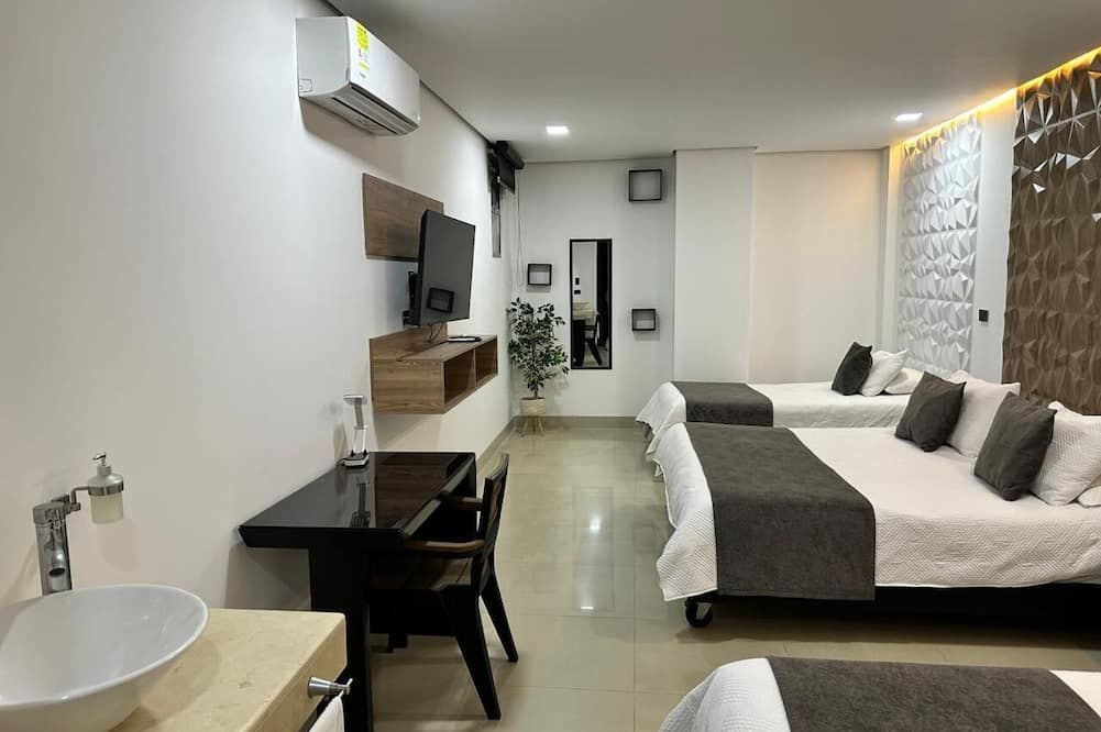 هوتل ميرلوت 70 - ميديلين - غرفة نوم