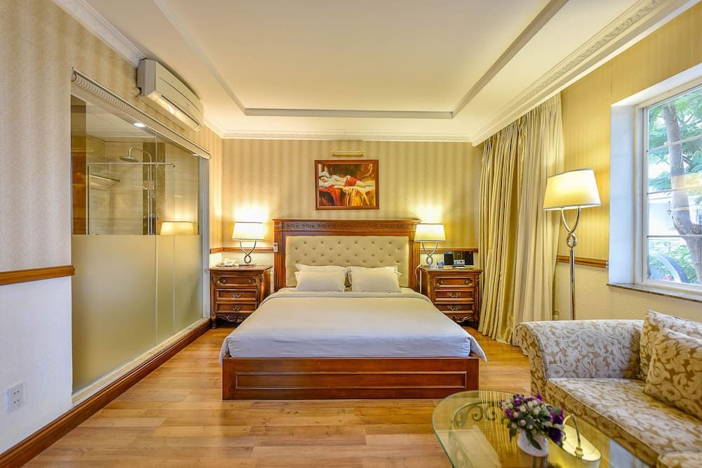 بوتيك جاردن هوتل - هوتشي مين سيتي - غرفة نوم