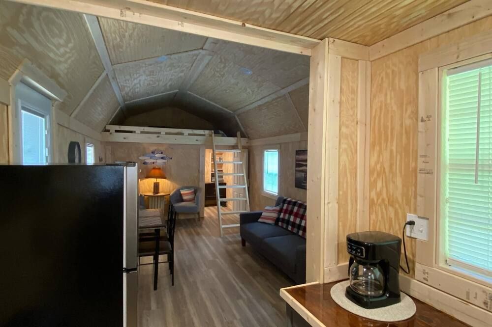 Cozy cabin near ATV trails/ Norris Lake/Moutain lake Marina in Rocky Top, TN! - Rocky Top - Sala de estar