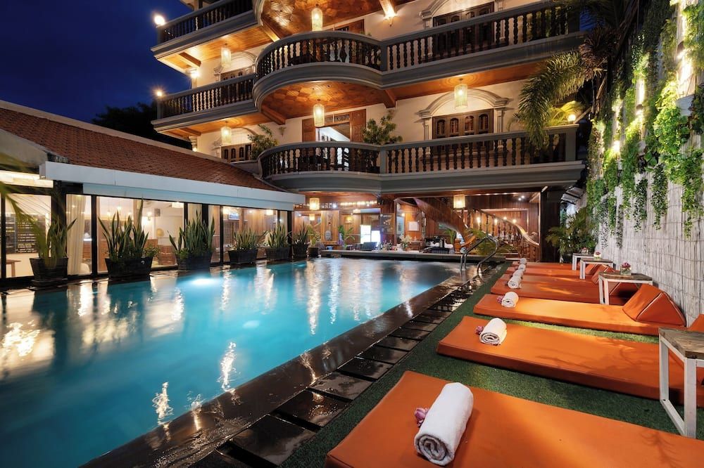 Siem Reap Center Hotel - סיאם ריפ - בריכה