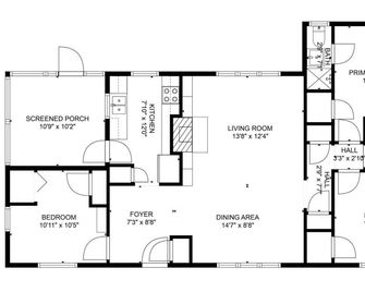 Saltaire: Coastal Getaway Near Hardings Beach - Чатем - Floorplan