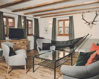 Four-room apartment Platzhirsch - Der Lederer Hof - Boutique Hotel & Apartments - Tegernsee - Sufragerie