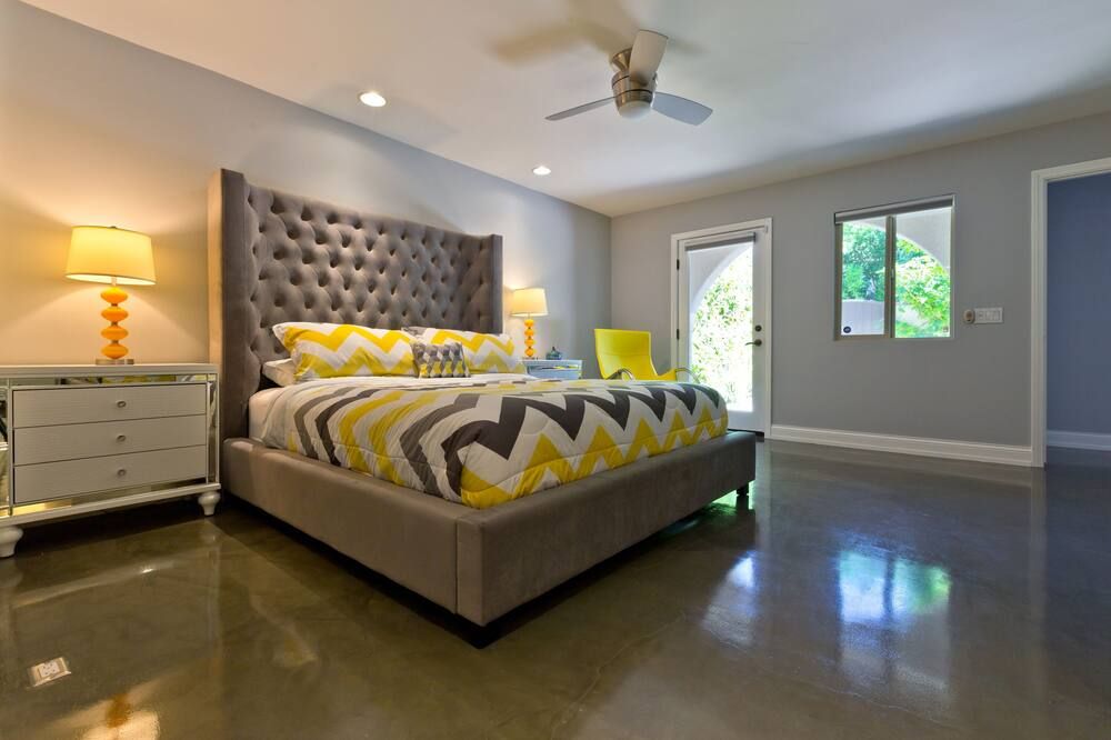 Designer Townhouse in the heart of Palm Springs, Convention Center. CITY ID#3867 - פאלם ספירנגס - חדר שינה