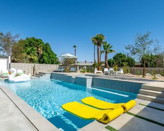 Boojum Ranch! Midcentury! 2 King Masters! Pool! Spa! Firepit! Mt Views! - Palm Springs - Piscina