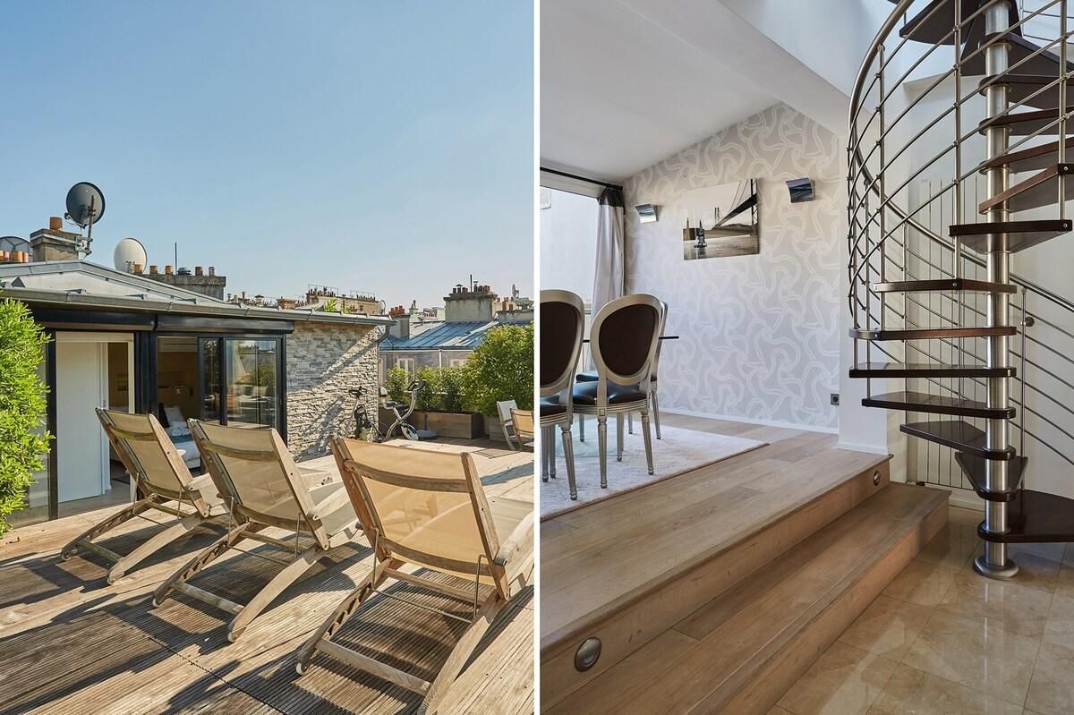 Amazing Penthousse Foch/Arc de Triomphe/ Trocadero - Parigi - Edificio