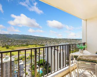 Waikiki Banyan #3409 - Honolulu - Balcony