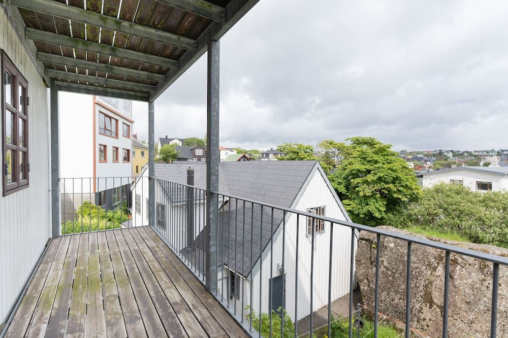 Marina View |3 Bedroom Apartment |Central Tórshavn - טורשאבן - מרפסת