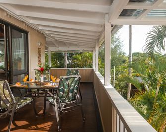 The Cooks Oasis - רארוטונגה - מרפסת