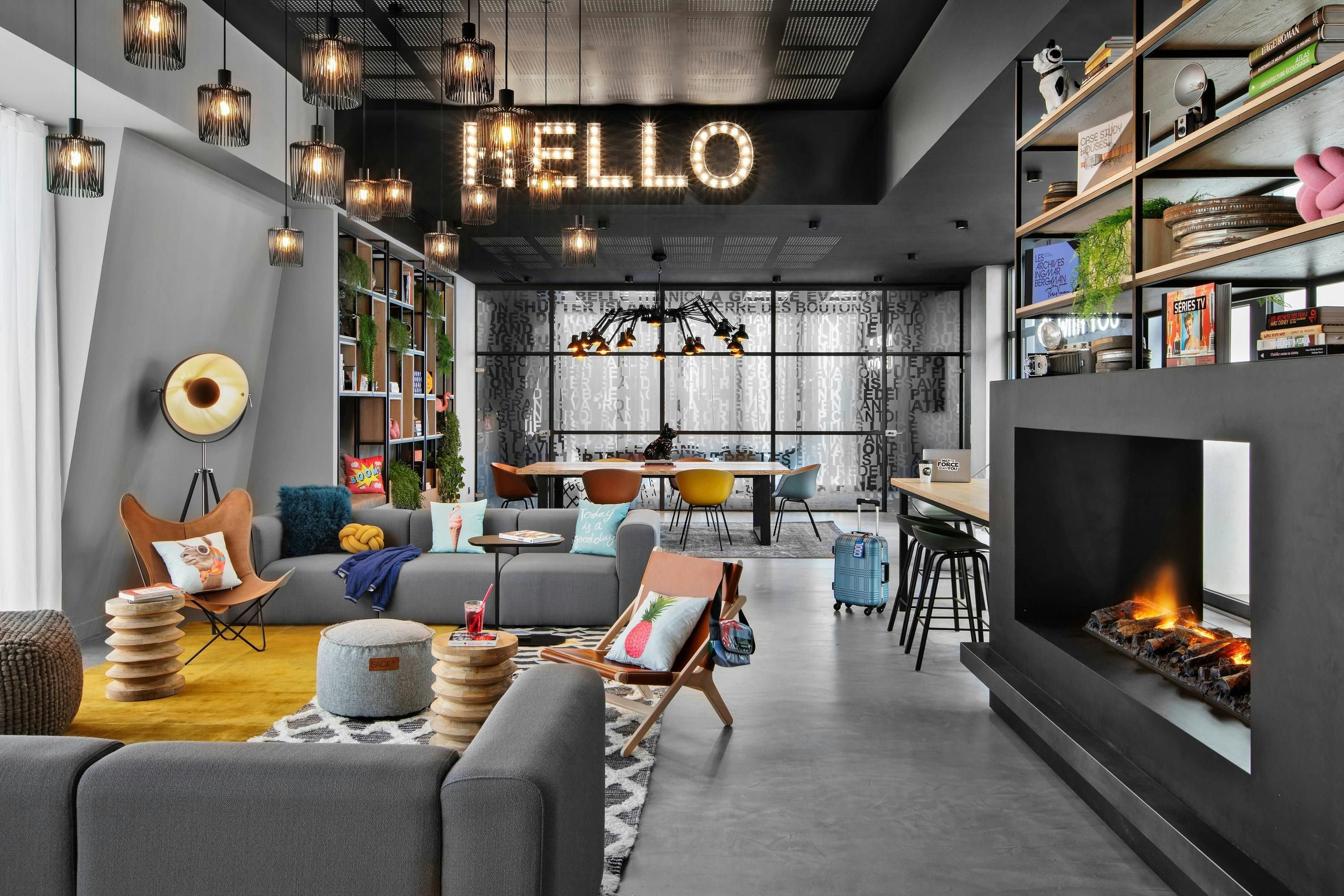 Moxy Lyon Airport - Colombier-Saugnieu - Lounge
