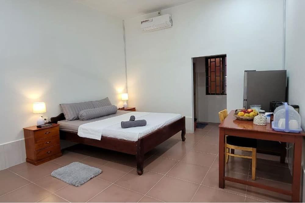 Local Khmer House Located 10 Minutes Away from Angkor Wat - סיאם ריפ - חדר שינה