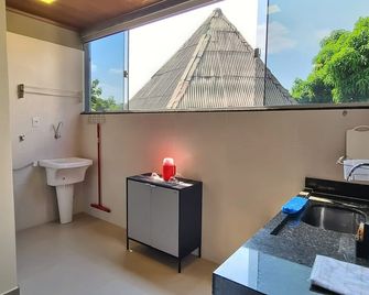 Village São Jorge - Guest Apartment - Sao Jorge - Keuken