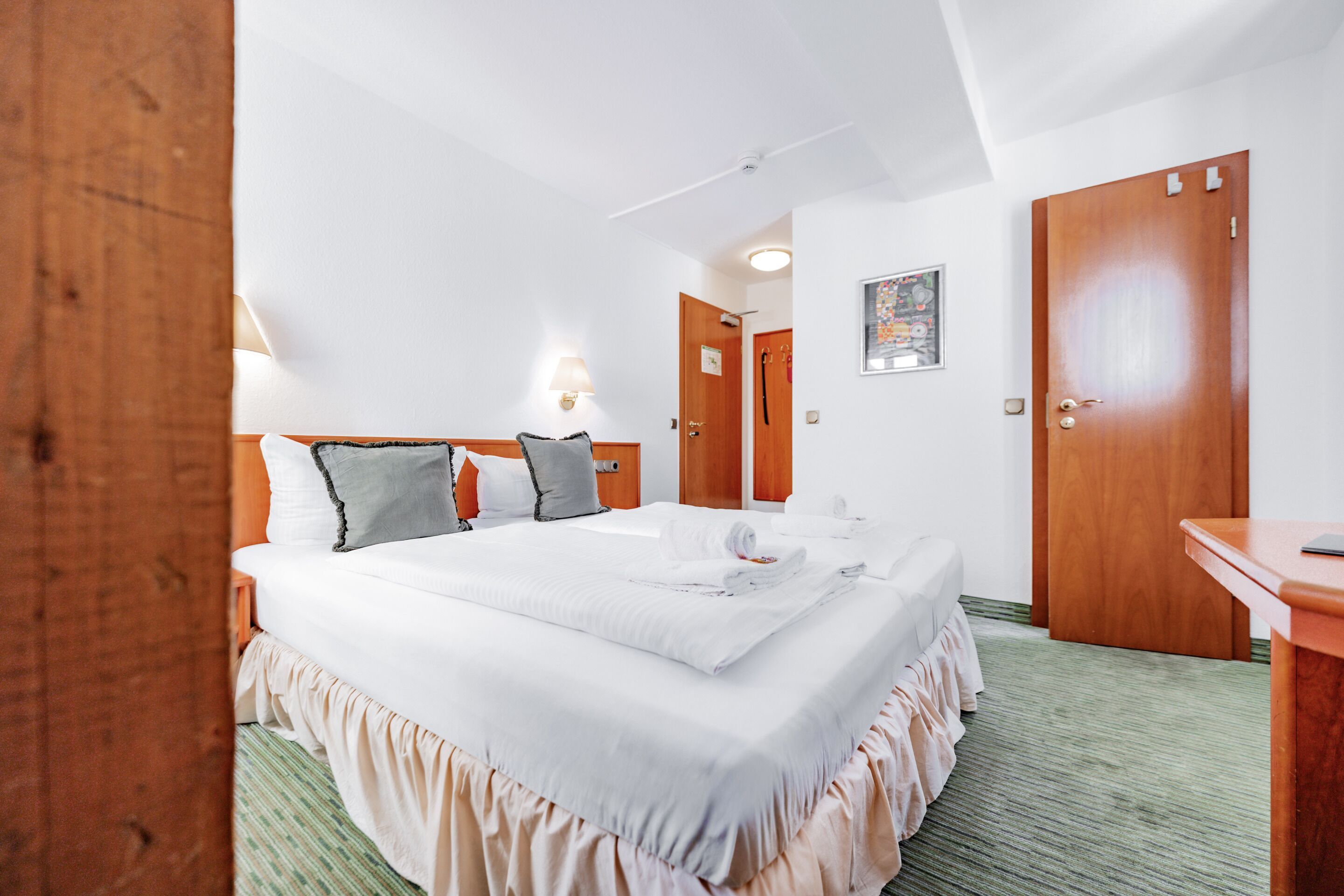 هوتل دومشاتس - كويدلينبورغ - غرفة نوم