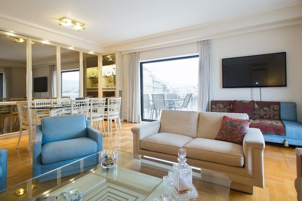 Alexander's Penthouse - Atenas - Sala de estar