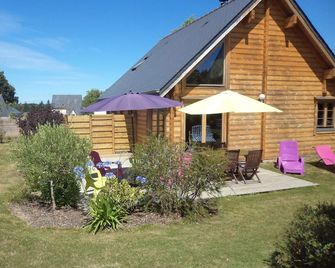 Special promotion july/august - wooden house in brittany near St Malo Dinan - Lamballe - Terasa