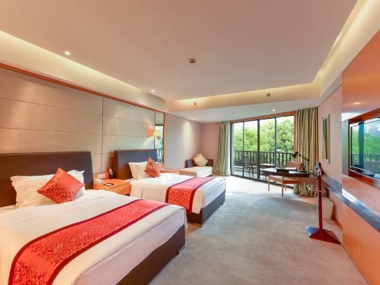 Suzhou Xiangshan International Hotel - سوزهو - غرفة نوم