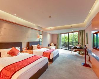 Suzhou Xiangshan International Hotel - سوزهو - غرفة نوم