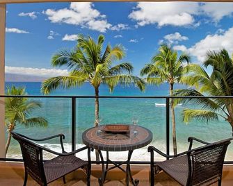 Mahana Resort #612 Studio Bedroom Condo by RedAwning - Kaanapali - Balcone