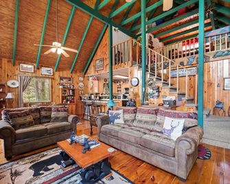 Williebear Cabin - Clayton - Living room
