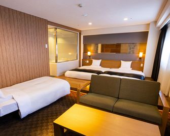 Art Hotel Hirosaki City - Hirosaki - Schlafzimmer
