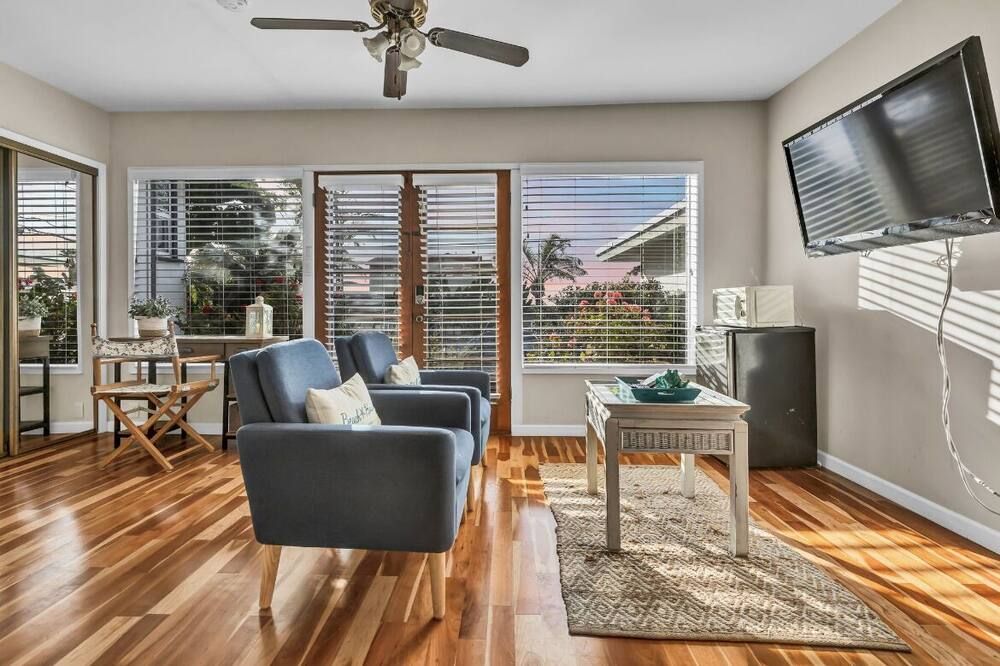 Rustic Coastal Retreat in Sunset Cliffs three beds & two baths - سان دييغو - غرفة معيشة