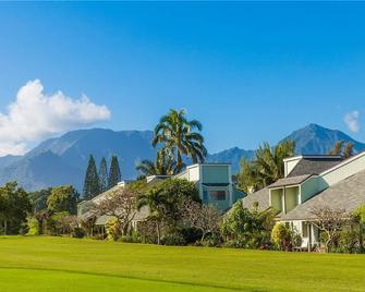 Kamahana 24-great ocean view, upstairs corner, spacious and private, near golf - Princeville - Outdoors view