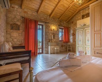 Myrties stone houses - Vasilikos - Obývací pokoj