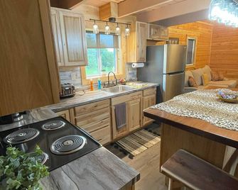 Renovated Cabin, with custom craftwork, in Picturesque Finger Lakes Wine Country - Branchport - Cocina