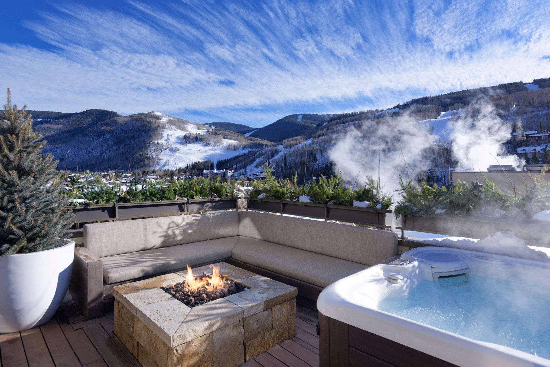 Four Seasons Resort Vail - וייל - מרפסת