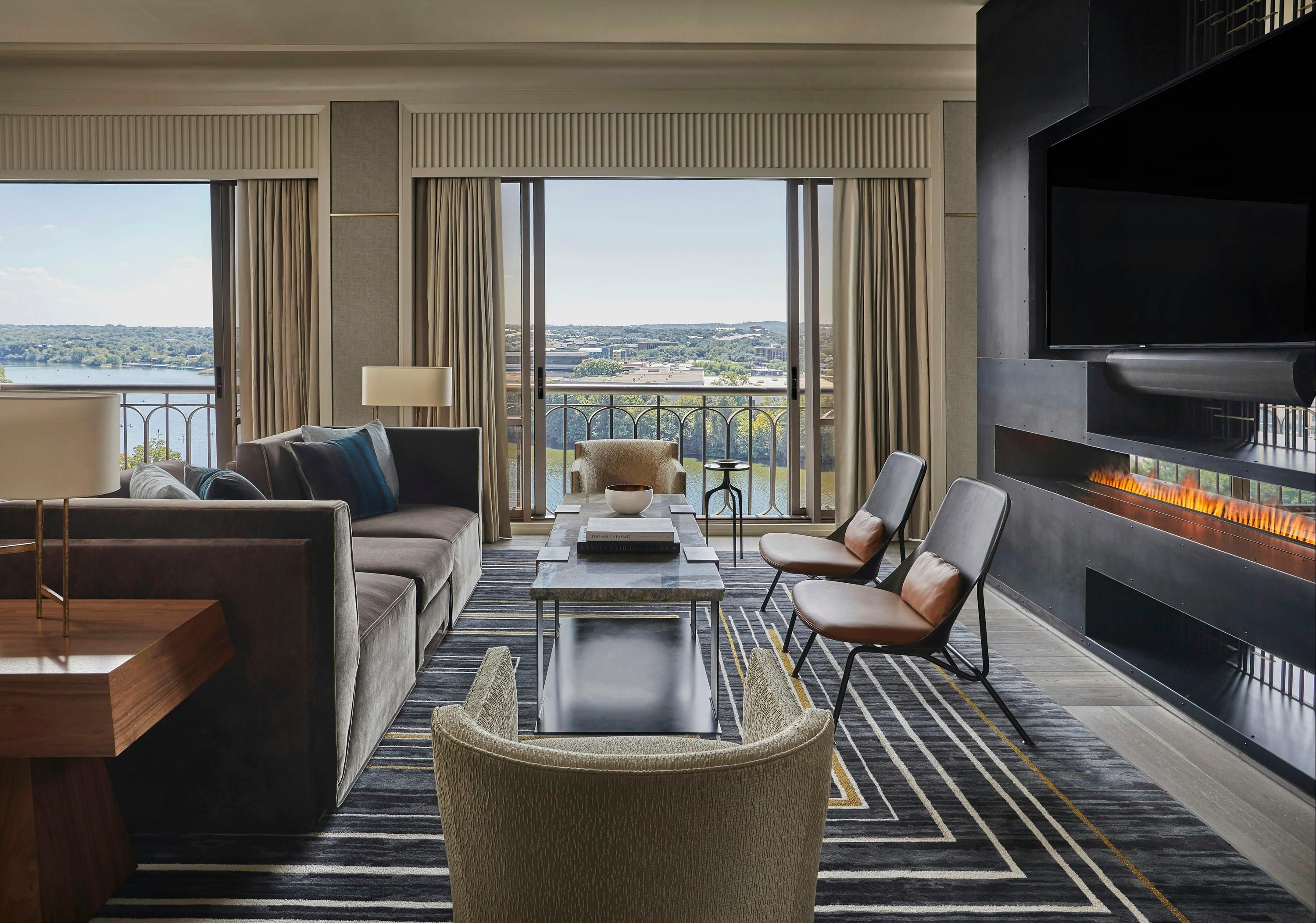 Four Seasons Hotel Austin - Austin - Sala de estar