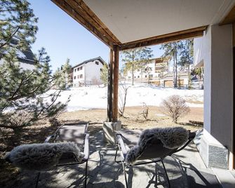 Apartment Schweizerhof 402 für zwei-Lenzerheide - Lenzerheide - Balkon