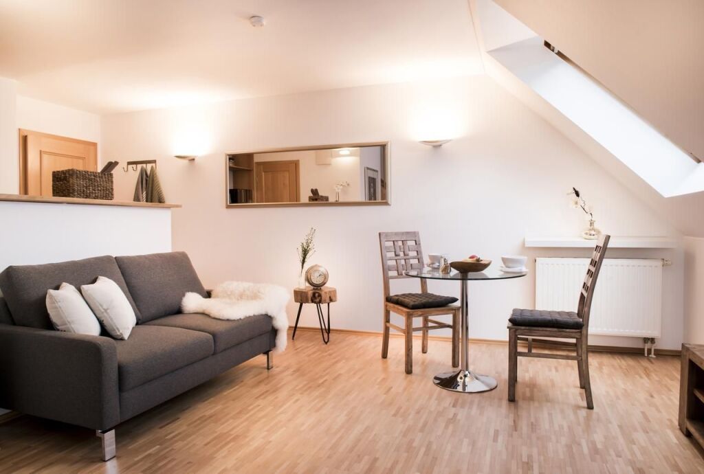 Parkside Apartment House - דיסלדורף - סלון