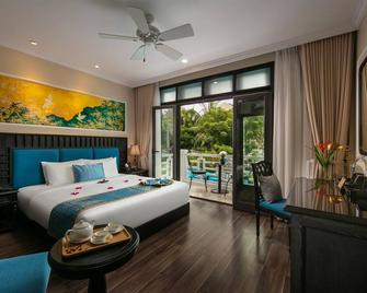 Hoi An Golden Holiday Hotel & Spa - הוי אן - חדר שינה
