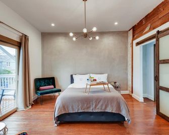 SJ4 Exclusive Private Historic Contemporary suites - סן אנטוניו - חדר שינה