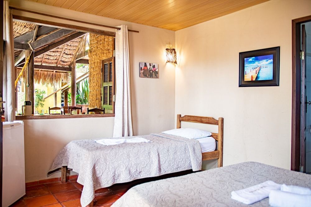 Pousada Chalé Jeri - ז'יז'וקה דה ז'ריקואקוארה - חדר שינה