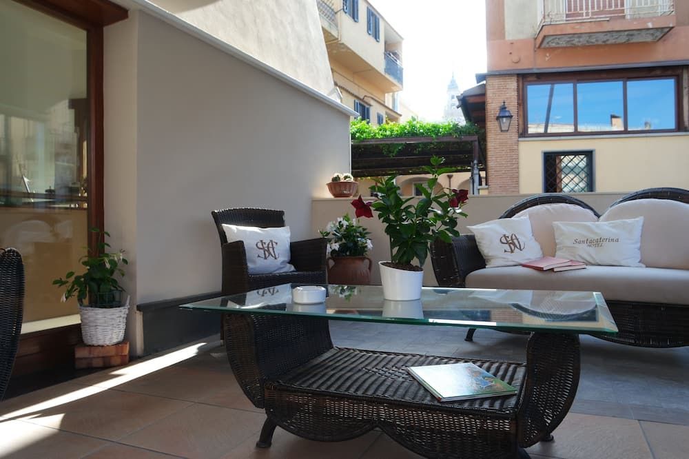 هوتل سانتا كاترينا - بومباي - شرفة