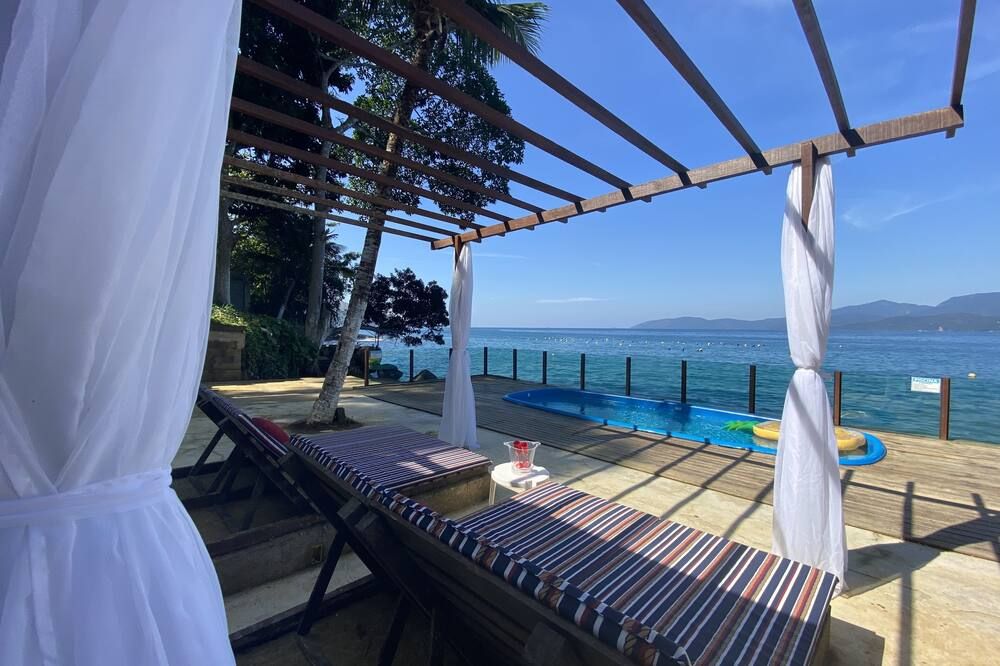 بوسادا سيرا إي مار - Vila do Abraao - شرفة