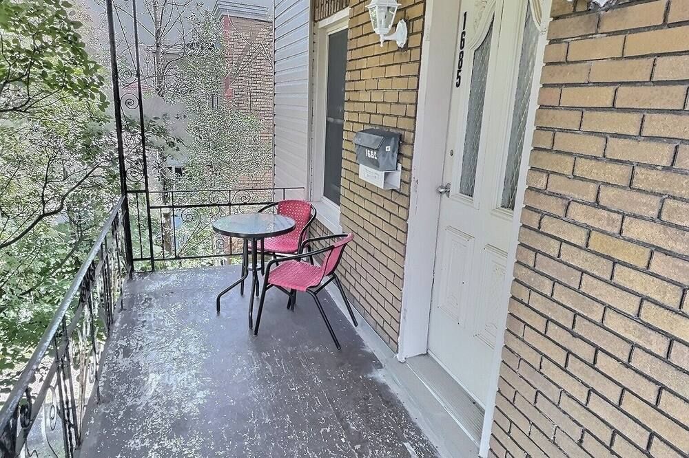 Chez Agathe - cozy apartment - קוויבק סיטי - מרפסת