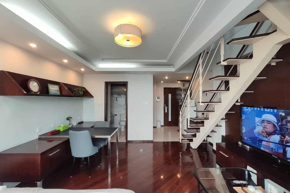 Shanghai Cosmo World Union Service Apartment - שנחאי - חדר אוכל