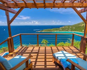 Whale Watch - Breathtaking Peaceful & Private Villa Overlooking Brewers Bay - Leonards - Balcony