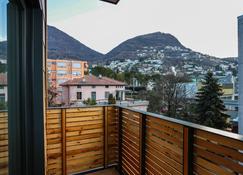 Modern apartment in Lugano - Lugano - Balcony
