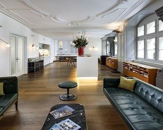 فندق ماركتجاسي - زيورخ - غرفة معيشة