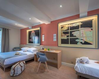 هوتل سبا لو كاليندال - آرل - غرفة نوم