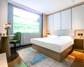 Thank Inn Hotel Hebei Cangzhou Jiefang Xi Road No.5 Middle School - Cangzhou - Bedroom