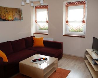 Haus Vinea - Apartment - Apartment, shower, toilet, non-smoking - Kallstadt - Sala de estar