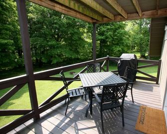 'Lazy At the Lake' 2 BR Chalet - Summersville - Balkon