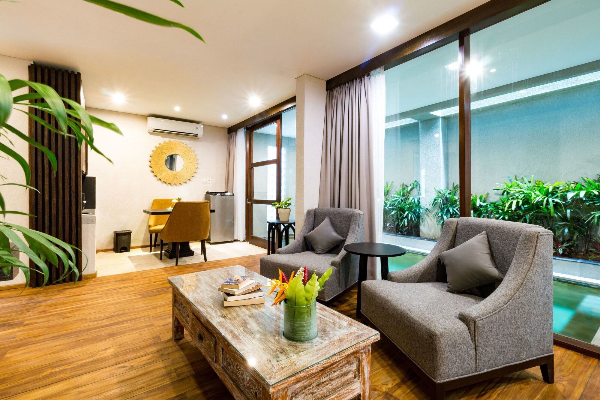 فيلات وأجنحة أليشا - دنباسار - غرفة معيشة